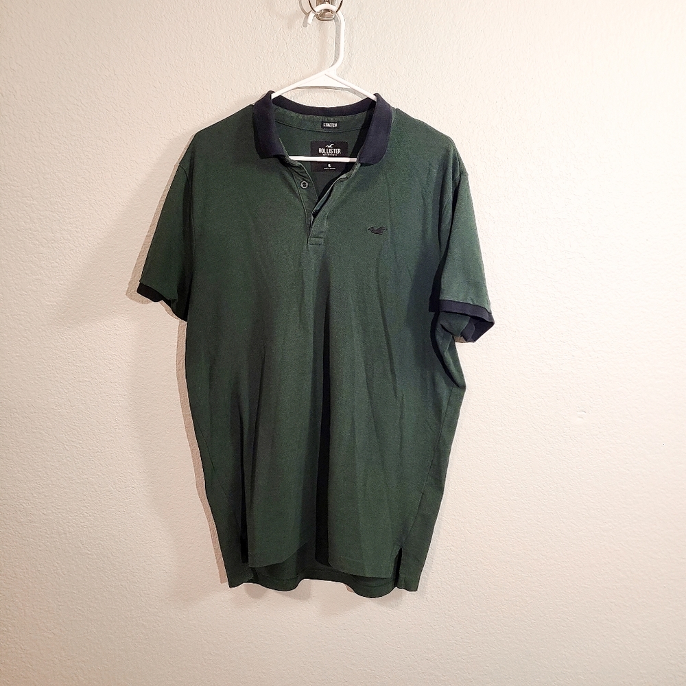 Green Hollister Polo